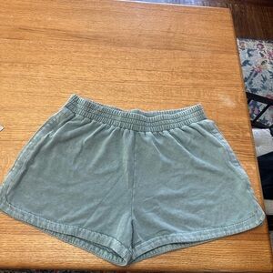 Hello Nite NWT sea green lounge shorts size Large